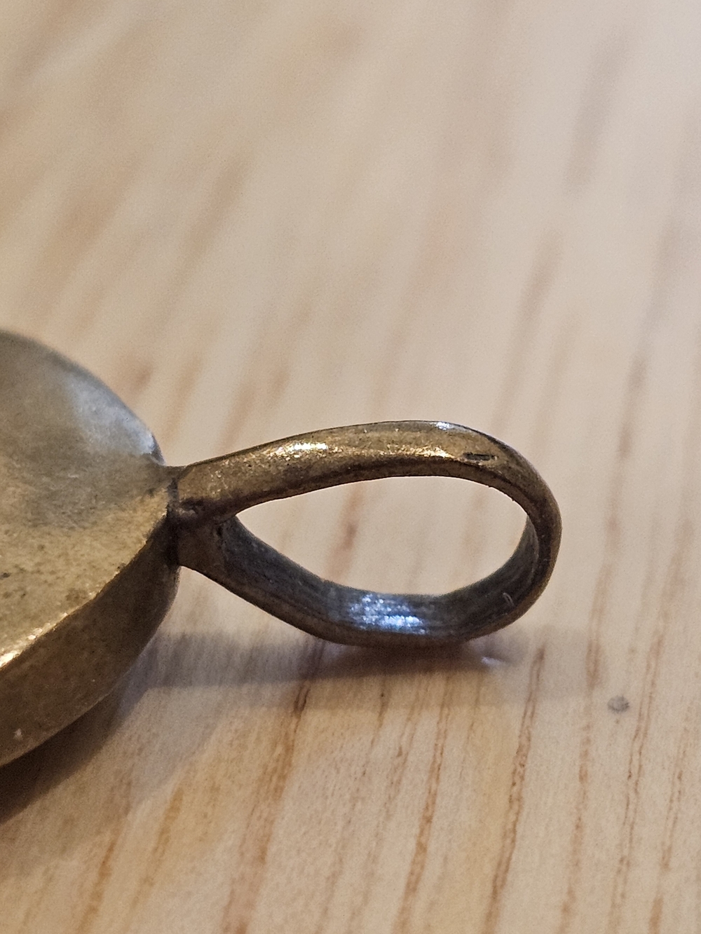 Gorgeous solid brass Third Eye / All-Seeing Eye protective talisman pendant - Picture 4 of 9